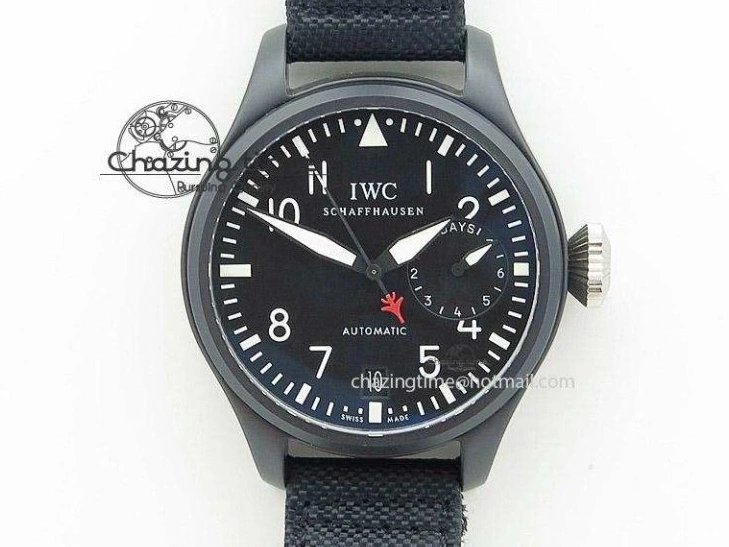 MIROTIME 0125 Aquatimer Chrono IW379503 Bronzo Case V6F 1:1 Best Edition Black Dial on Rubber Strap A Popular 7103